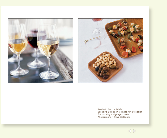 Sur La Table, Food Photography, Catalog, Signage, Web, Branding, Photographer - Zeva Oelbaum, Photo Direction, Creative Direction